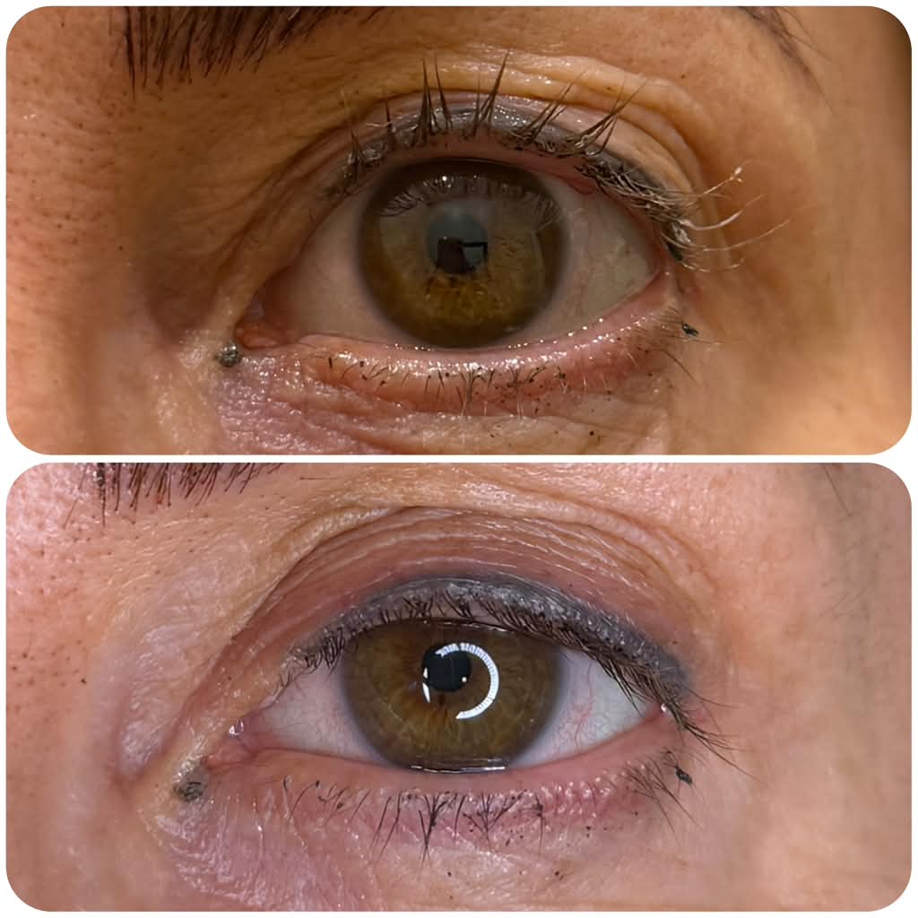 Lash lift before and after result, photo 1 of 1